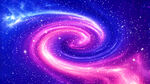 唯美梦幻星空旋涡