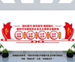 主题教育党建文化墙