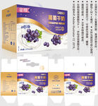 葡萄牛奶 青提盒子