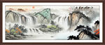 大好河山国画