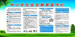 中小学生安全教育宣传栏