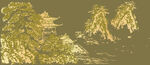 新中式壁纸壁画装饰画