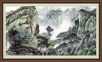 山水国画 