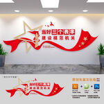 模范机关建设文化墙