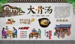 大骨汤背景墙