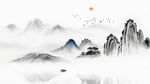 中式山水画