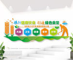 食堂文化墙图片
