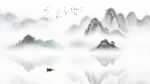 禅境意境水墨画