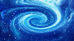 蓝色星空