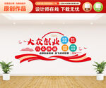 大众创业文化墙
