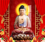 释迦牟尼坐像 