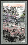山水风景画图