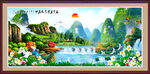 桂林山水风景画