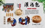 灌汤包展板