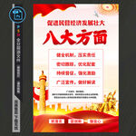 促进民营经济发展海报
