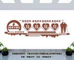 老年活动中心文化墙