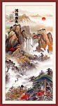 玄关山水画