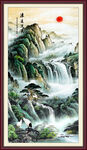 玄关山水画