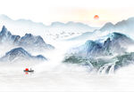 新中式山水