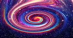 炫彩星空旋涡吊顶