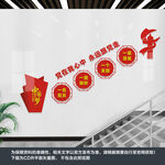 党建楼梯文化
