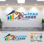 企业员工办公室文化墙