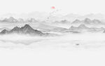 水墨山水画
