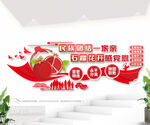 民族团结一家亲文化墙