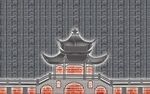 新中式背景墙  