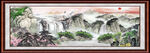 山水风景画  