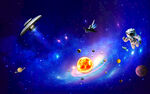 太空宇宙星空图