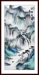 国画山水画