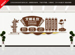 文明礼仪文化墙