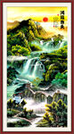 玄关山水画
