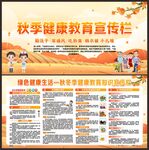 秋季健康教育宣传栏