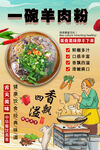 羊肉粉背景墙