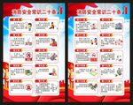 消防安全常识展板