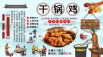 干锅鸡背景墙