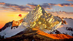 日照金山