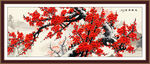 梅花国画梅花
