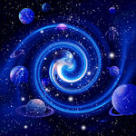 漩涡星空吊顶