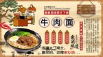 牛肉面背景墙