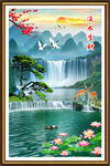 玄关山水画