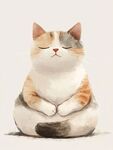 橘猫插画