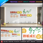 音乐舞蹈文化墙 