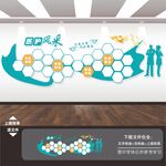 医院医生护士风采墙照片墙