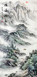 办公室山水装饰画