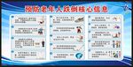 老年人跌倒核心信息宣传栏