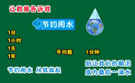 节约用水板书