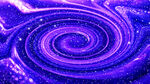 紫色大气旋涡星空背景
